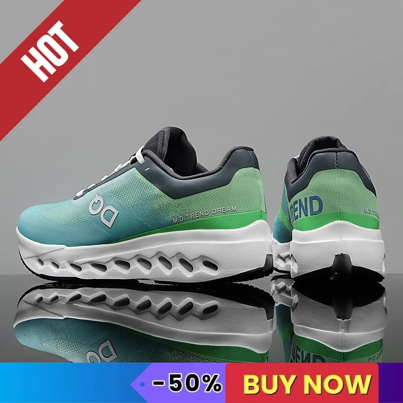 Sports Running Shoes Men Marathon Breathable Comfortable Brand Trend Women Athletic Training Outdoor Race Sneakers Air Cushion