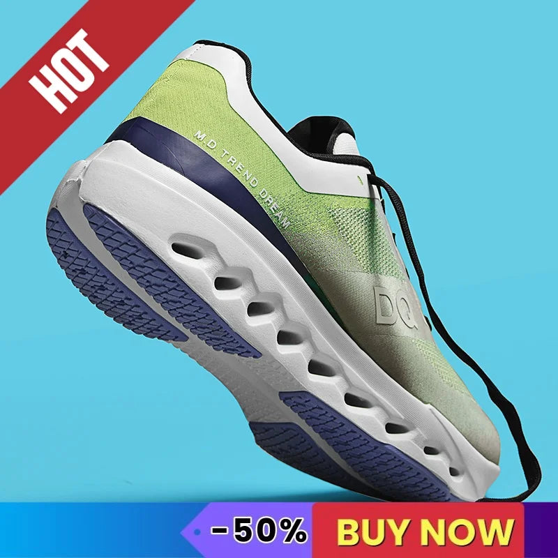 Sports Running Shoes Men Marathon Breathable Comfortable Brand Trend Women Athletic Training Outdoor Race Sneakers Air Cushion