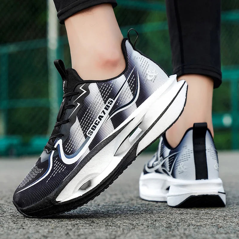 Carbon Plate Marathon Running Racing Shoes Sports Sneakers Professional Jogging Shoes Mens Sneakers Comfortable Athletic for Men