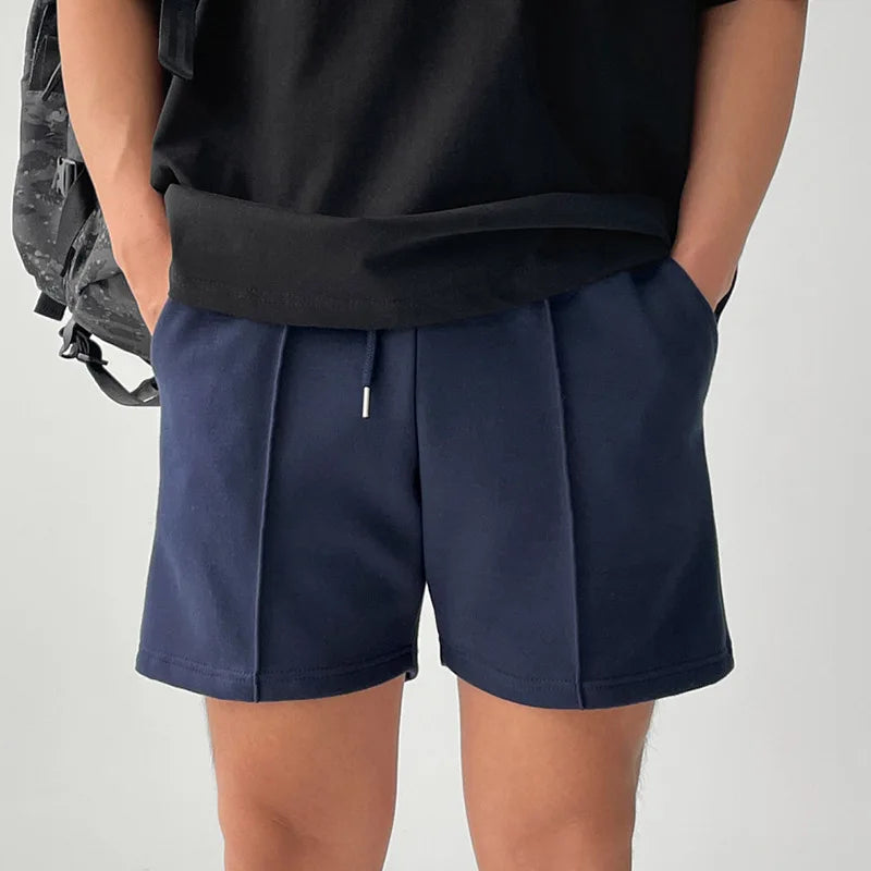 Men Summer Cotton Shorts Loose Casual Running Shorts Breathable Gym Beach Shorts Training Sport Basketball Shorts Man Clothing