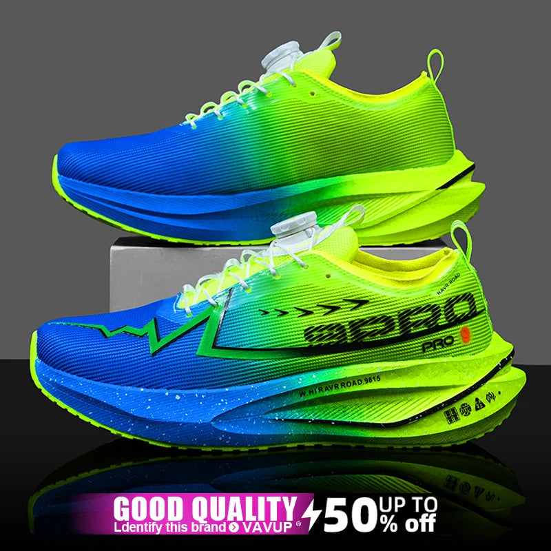 Marathon Men Running Shoes Speciality Sports Breathable Lightweight Women's Comfortable Athletic Nonskid Carbon Board Sneakers