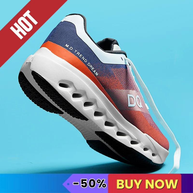 Sports Running Shoes Men Marathon Breathable Comfortable Brand Trend Women Athletic Training Outdoor Race Sneakers Air Cushion