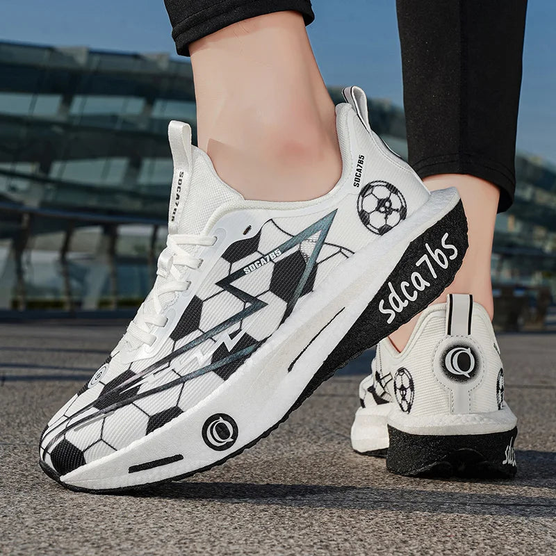 Running Shoes Speciality Men Marathon Sports Carbon Board Breathable Ultralight Women Comfy Athletic Cushion Stability Sneakers