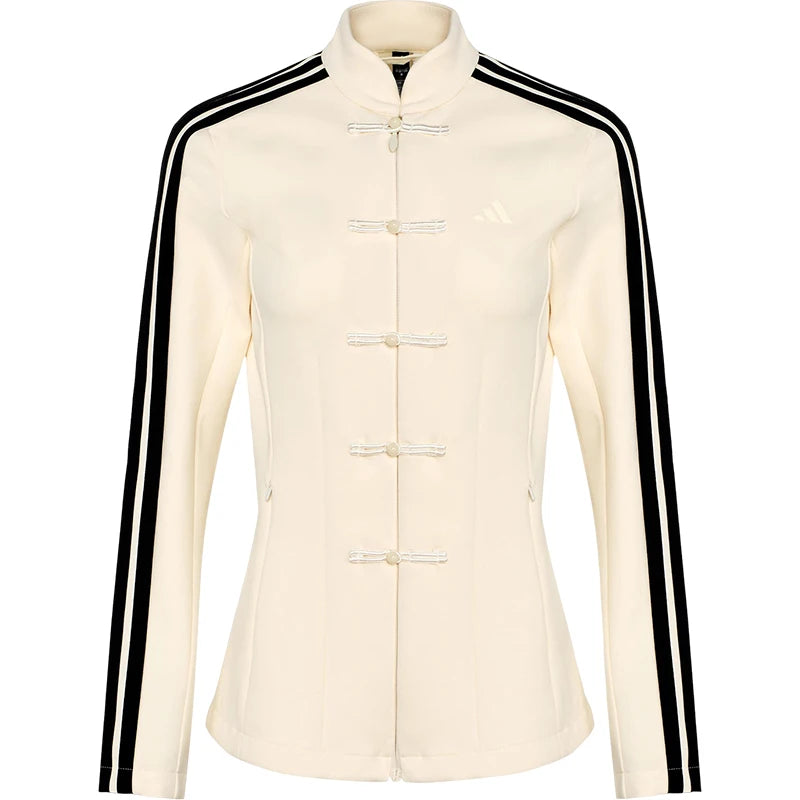 Adidas genuine spring women's new Chinese casual fashion slim fit jacket HY2129