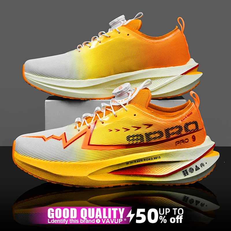 Marathon Men Running Shoes Speciality Sports Breathable Lightweight Women's Comfortable Athletic Nonskid Carbon Board Sneakers