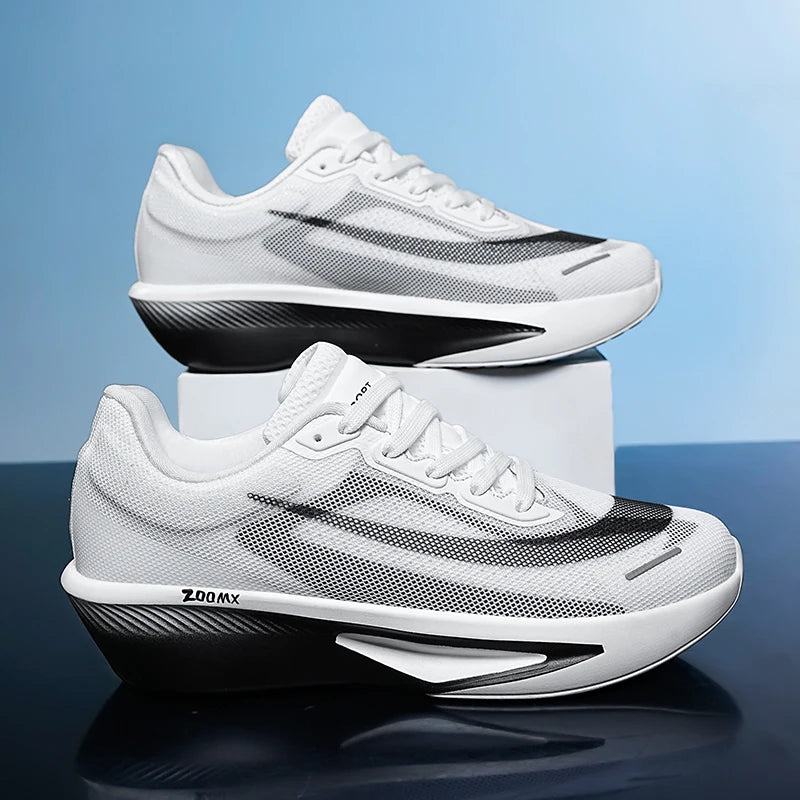 2026 New Marathon Men Running Shoes Breathable Outdoor Sports Shoes Lightweight Sneakers Comfortable Athletic Training Footwear