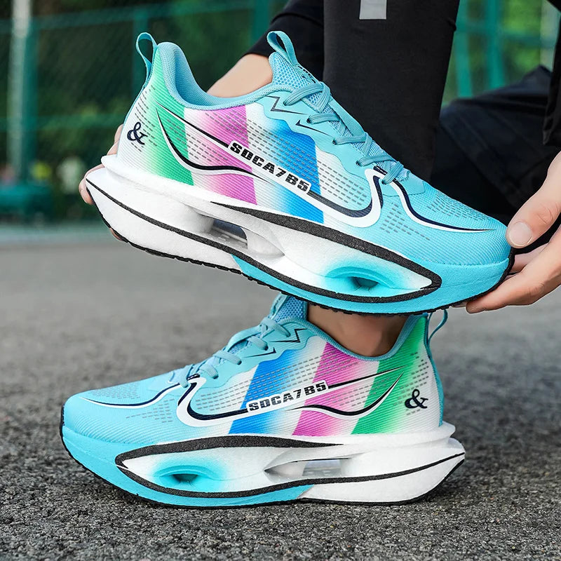 Carbon Plate Marathon Running Racing Shoes Sports Sneakers Professional Jogging Shoes Mens Sneakers Comfortable Athletic for Men