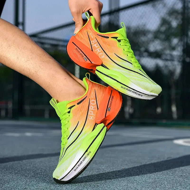 NEW Men Sports Running Shoes Off Marathon Breathable Light Comfortable Women Athletic Sneakers Jogging Tenis Air Cushion