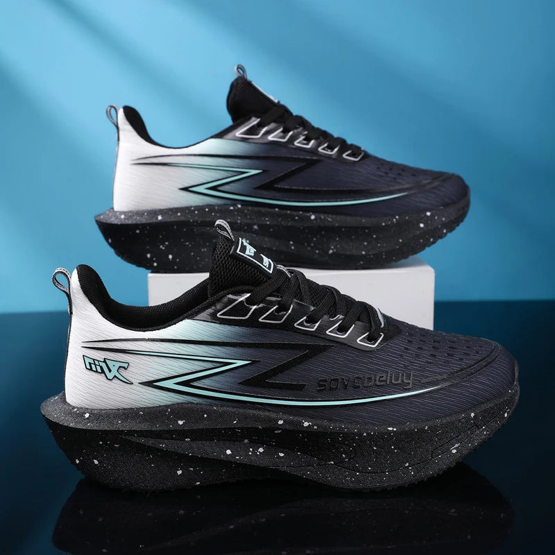 Running Shoes Men Sports Speciality Carbon Board Marathon Breathable Lightweight Women's Comfortable Athletic Nonskid Sneakers