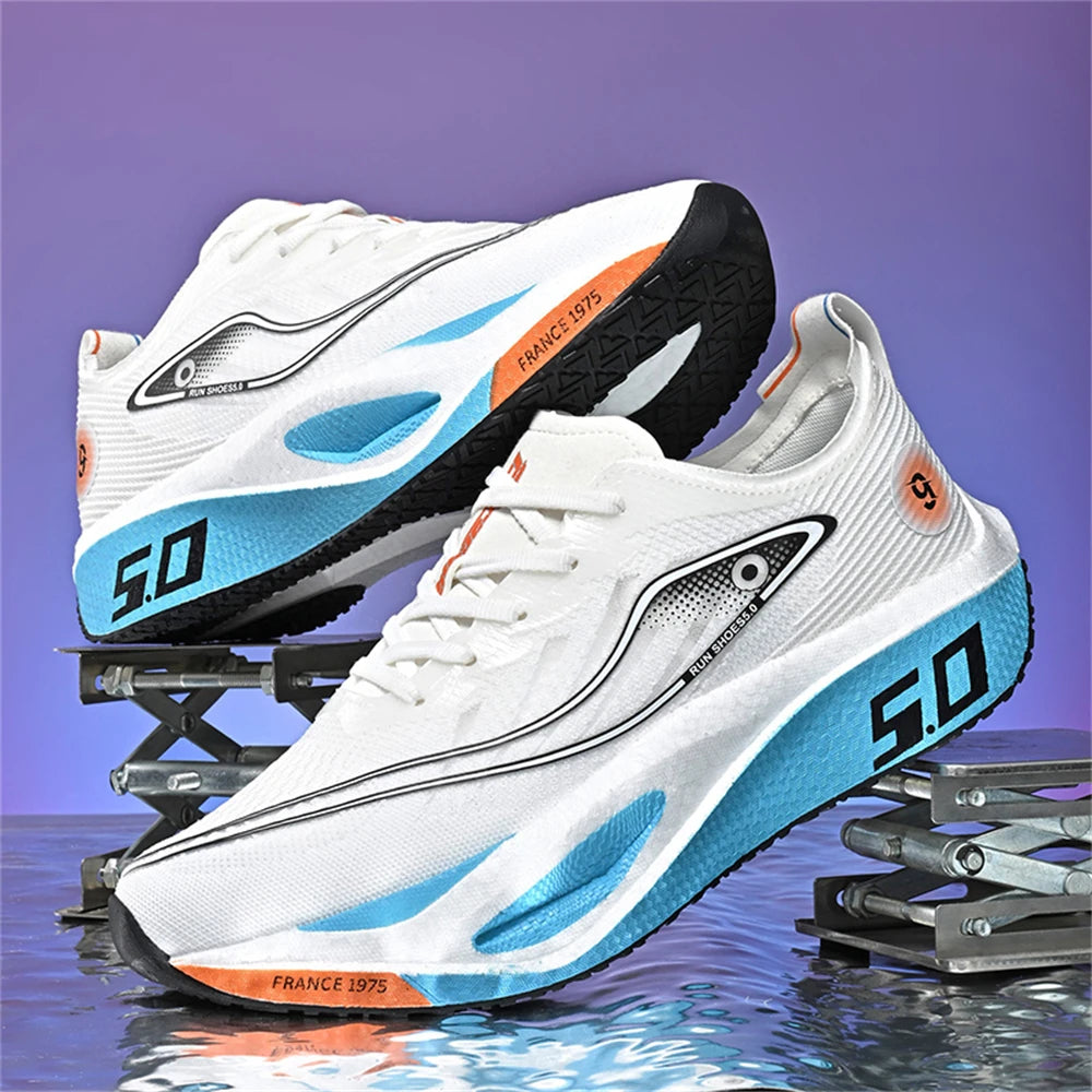 Running Shoes  Marathon Men Sports Breathable Lightweight Women's Comfortable Athletic Nonskid Sneakers Casual