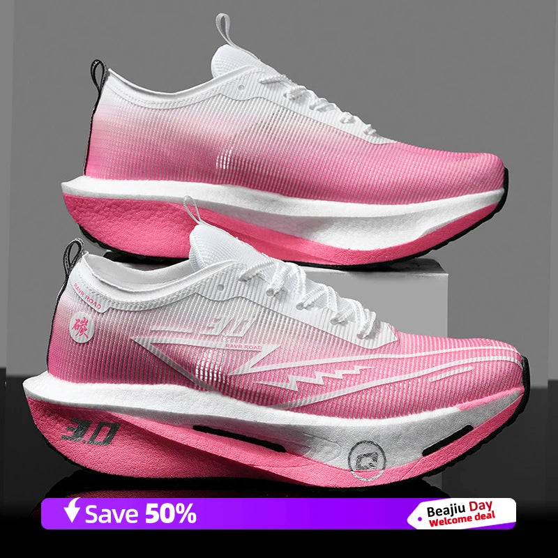 Running Shoes Training Speciality Marathon Men Sports Breathable Lightweight Women's Comfortable Nonskid Leisure Sneakers