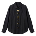 High-end Luxury Design Spring Autumn Summer 2026 Cotton Long Sleeve Blouses Shirts for Women Casual Chic Top Woman Clothes Blusa