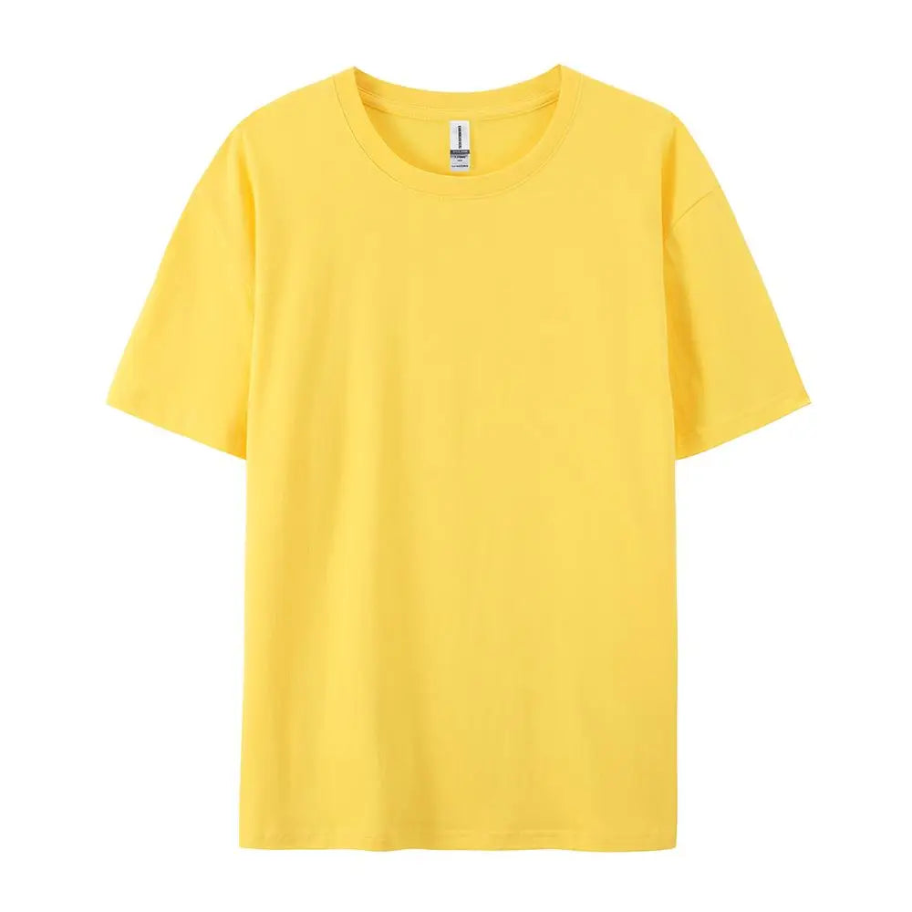 100% Cotton Solid T-shirts Women Sporty Short Sleeve Tees Fashion Casual White Black Clothing Loose O-Neck Female Summer Tops
