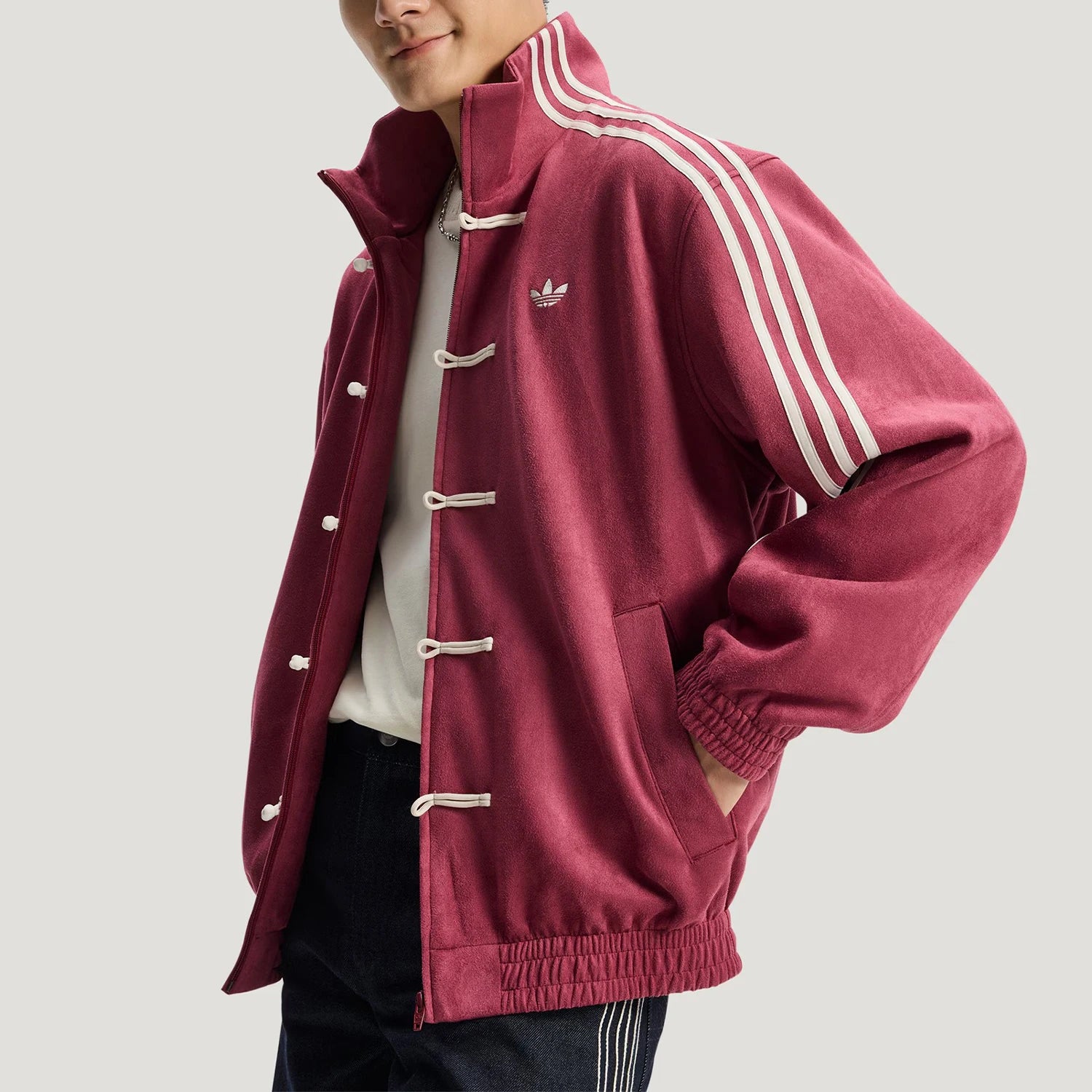 Adidas Originals Trefoil Unisex Casual Retro Trendy Jacket KR0294