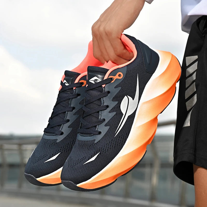 Running Shoes Carbon Board Speciality Marathon Men Sports Breathable Lightweight Women's Comfortable Athletic Nonskid Sneakers