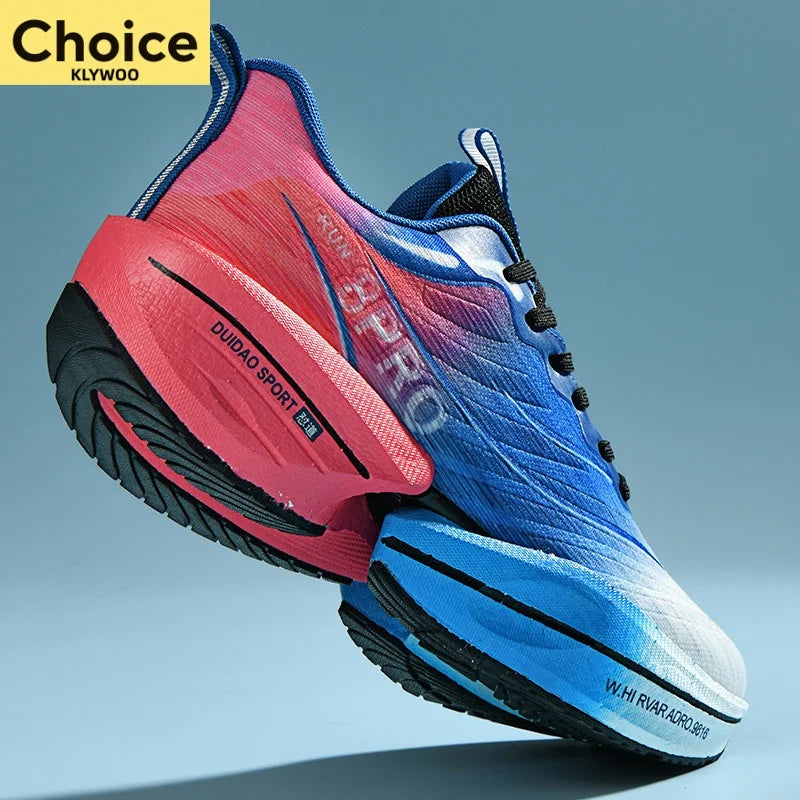 Running Shoes Marathon Carbon Board Men Sports Speciality Breathable Lightweight Women's Comfortable Athletic Nonskid Sneakers