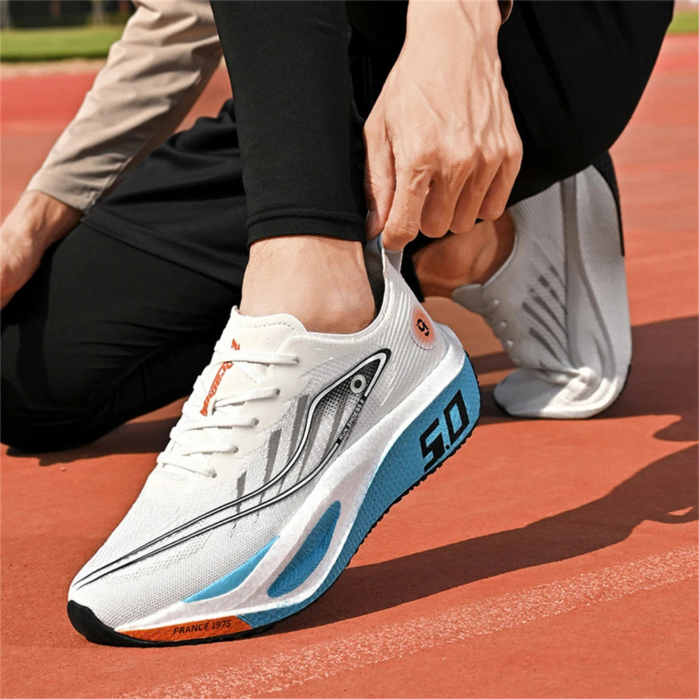 Running Shoes  Marathon Men Sports Breathable Lightweight Women's Comfortable Athletic Nonskid Sneakers Casual