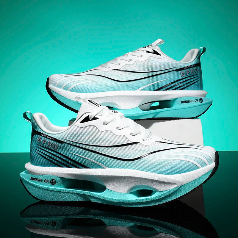 Men's Sports Shoes Carbon Plate Running Shoes Male Marathon Sneakers Racing Shock-absorbing Athletics Training Shoes for Women