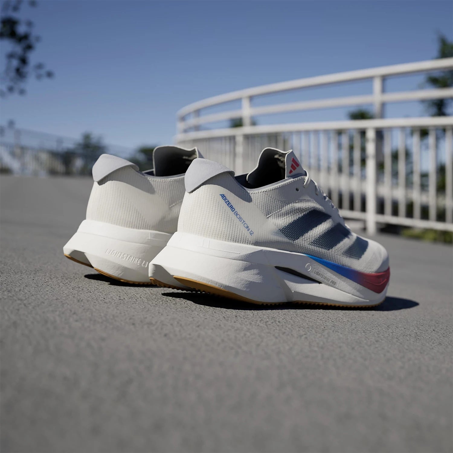 Adidas genuine Adizero Boston 12 Men's Bounce Running Shoes JI4476