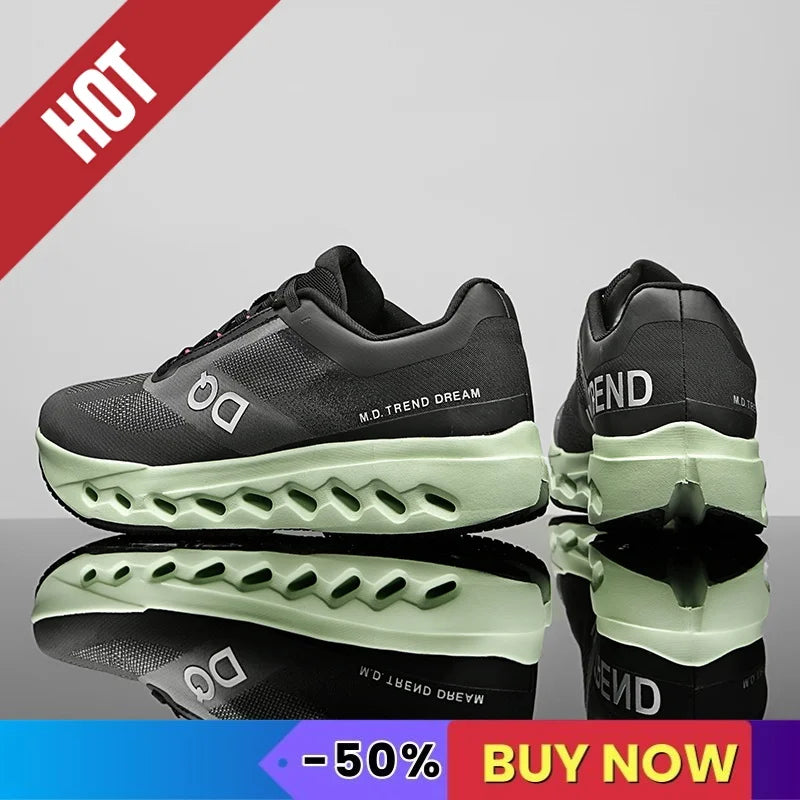 Sports Running Shoes Men Marathon Breathable Comfortable Brand Trend Women Athletic Training Outdoor Race Sneakers Air Cushion