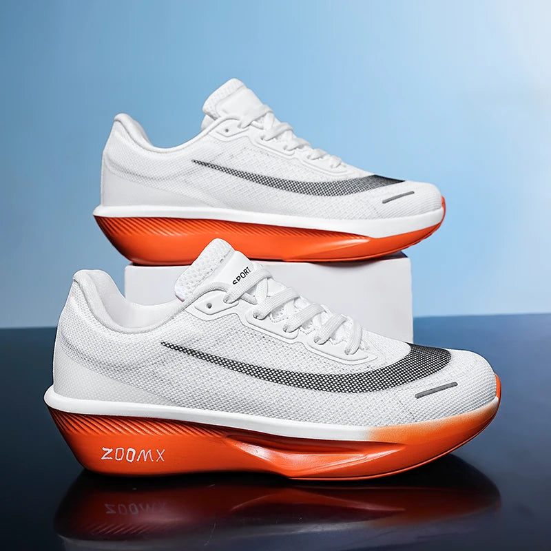 2026 New Marathon Men Running Shoes Breathable Outdoor Sports Shoes Lightweight Sneakers Comfortable Athletic Training Footwear