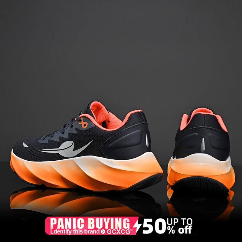 Running Shoes Carbon Board Speciality Marathon Men Sports Breathable Lightweight Women's Comfortable Athletic Nonskid Sneakers