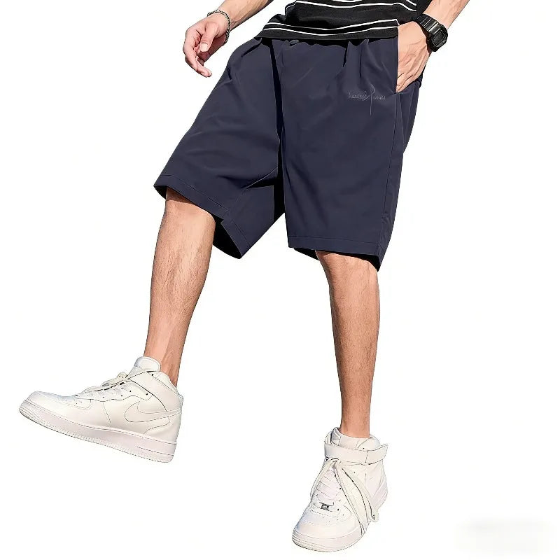 Summer Men's Loose Sports Leisure Shorts  Men Clothing Light Quick-dry Cortos Hombre Gym Shorts Basketball Shorts