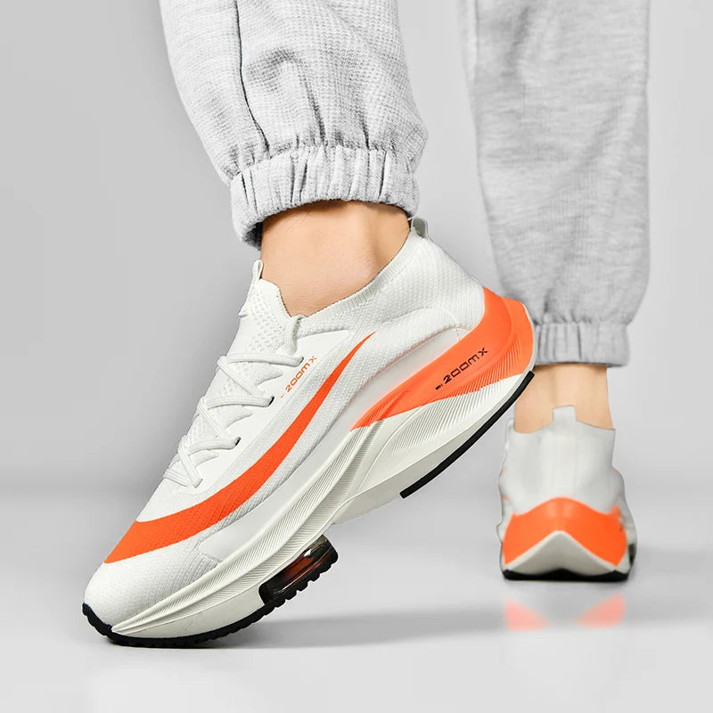 Marathon Men Running Shoes Breathable Outdoor Sports Shoes Lightweight Sneakers Women Comfortable Athletic Training Footwear