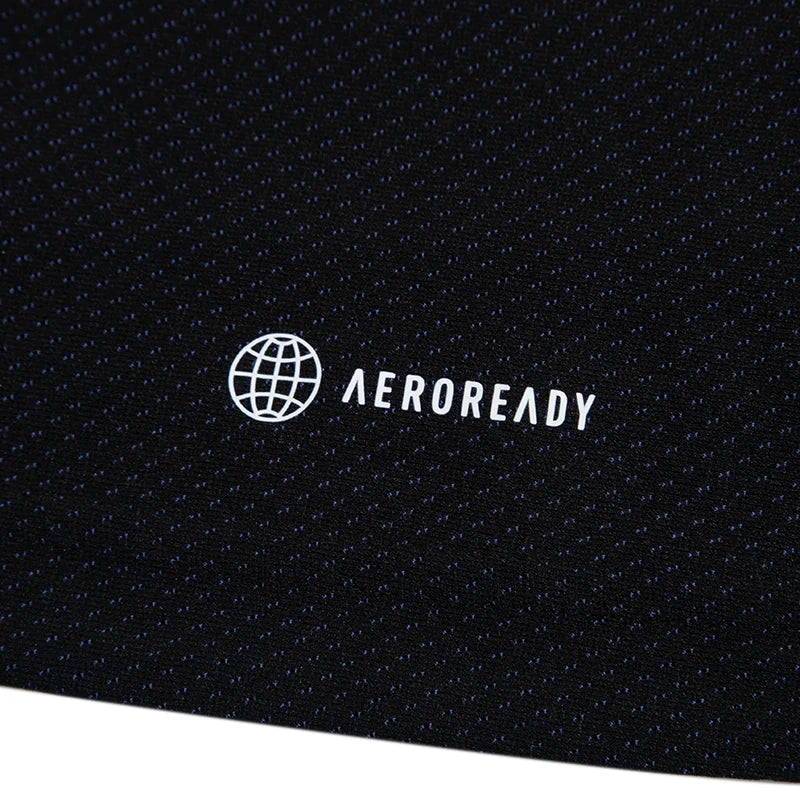 Adidas Short-Sleeved Men's Aeroready Fabric Comfortable and Breathable Fitness Training Round Neck T-Shirt Ib7915