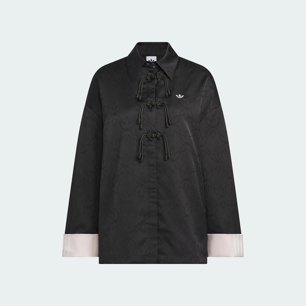 Adidas genuine 2025 Three Leaves Women's New Chinese Classic Jacket KB6407