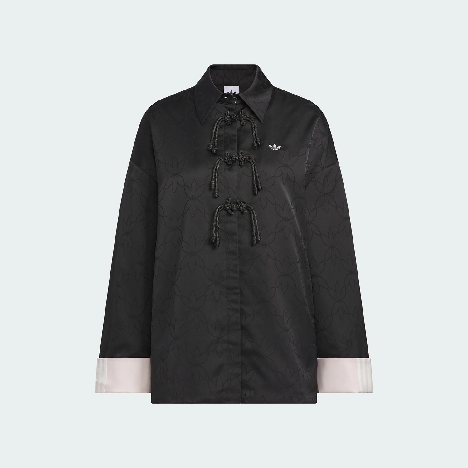 Adidas genuine 2025 Three Leaves Women's New Chinese Classic Jacket KB6407
