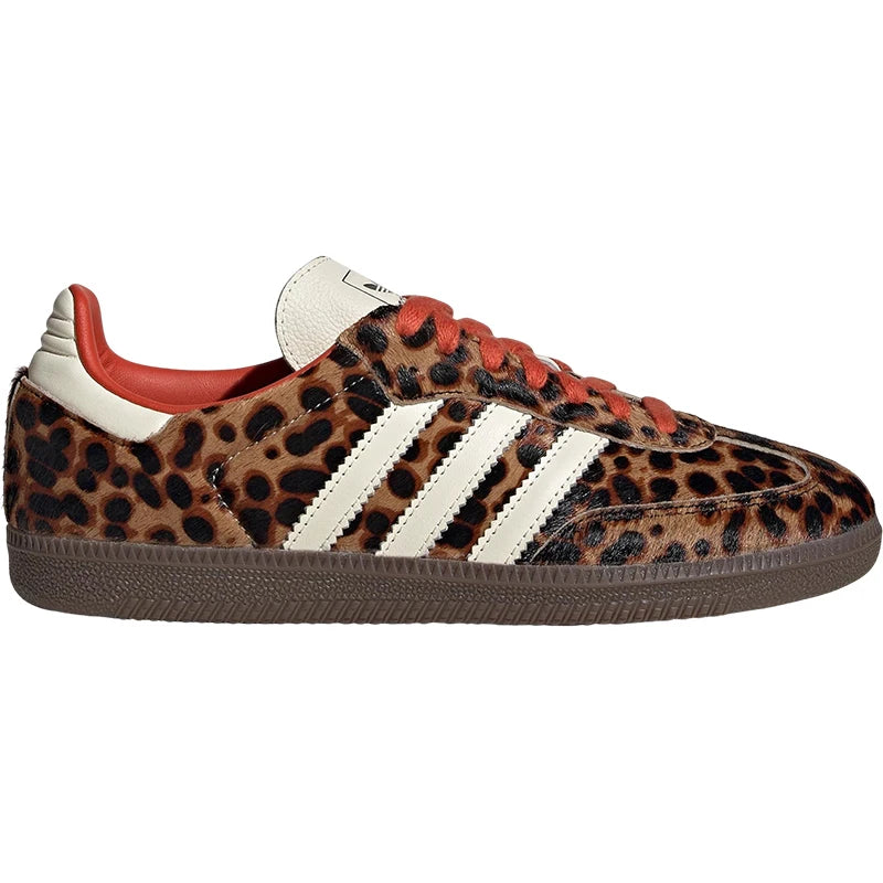 adidas Originals Women's Classic Leopard Print Fashion Casual Shoes JI2734