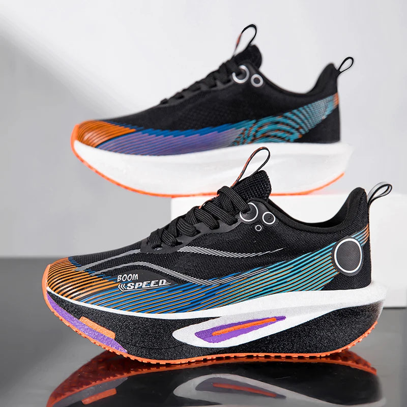 Men Running Shoes 2026 NEW Sports Marathon Breathable Light Comfortable Women Athletic Sneakers Gym Jogging Tenis Air Cushion