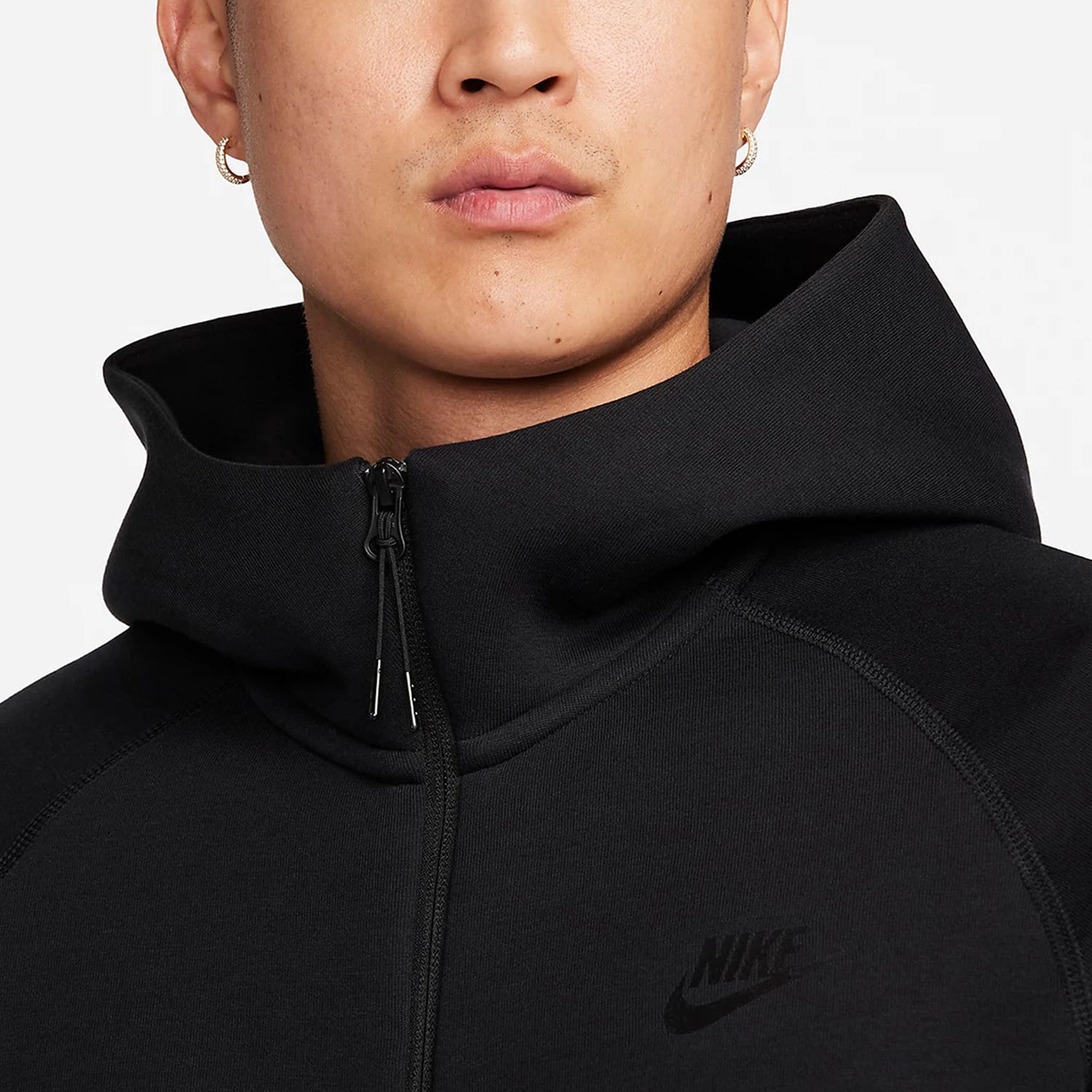 Nike Official Genuine Autumn New Men's Sports Hooded Knit Long Sleeve Jacket FB7922