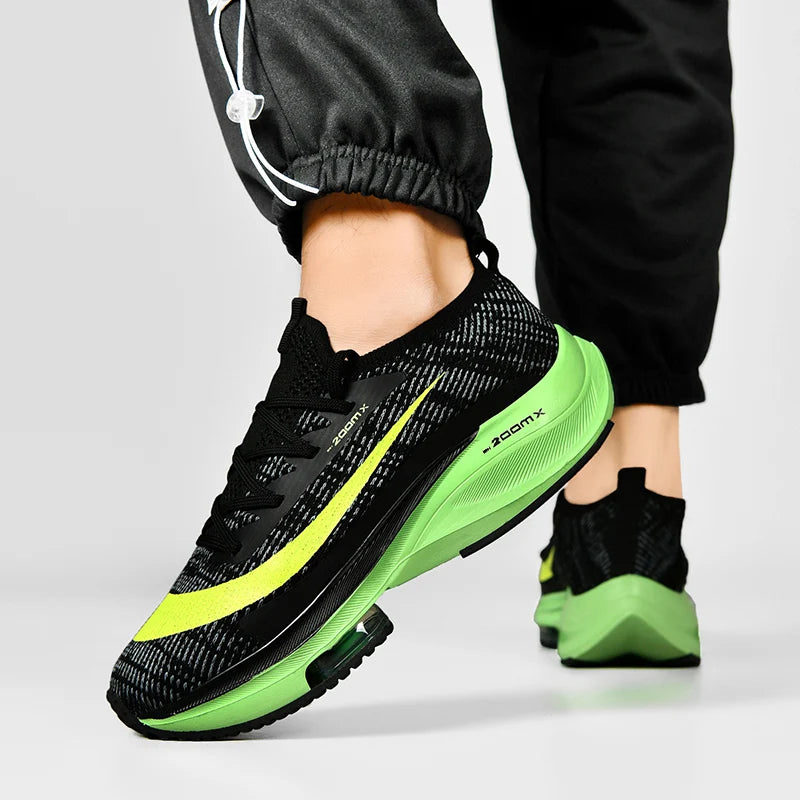 Marathon Men Running Shoes Breathable Outdoor Sports Shoes Lightweight Sneakers Women Comfortable Athletic Training Footwear