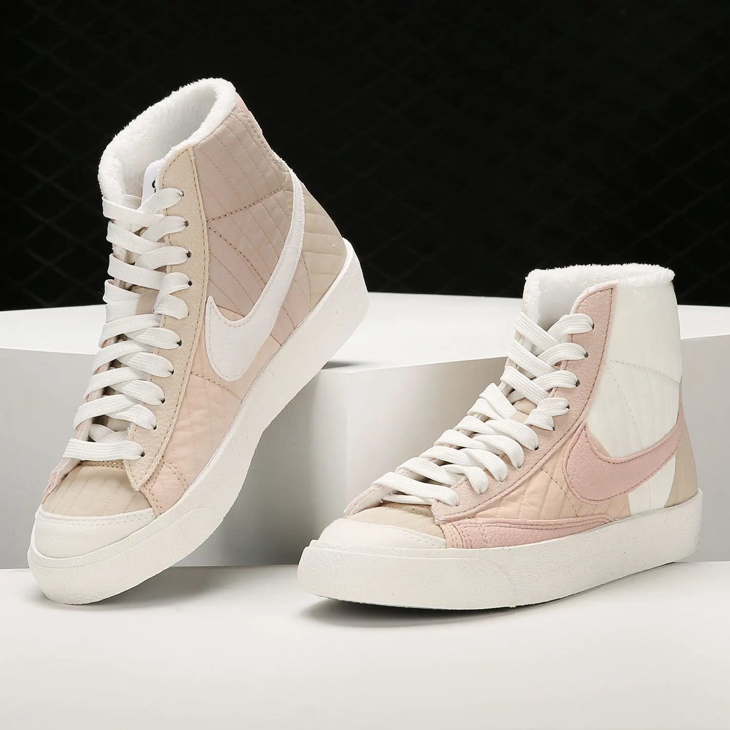 Nike Official Genuine BLAZER Pioneer Women's High-Top Sports Casual Shoes DO7445-261