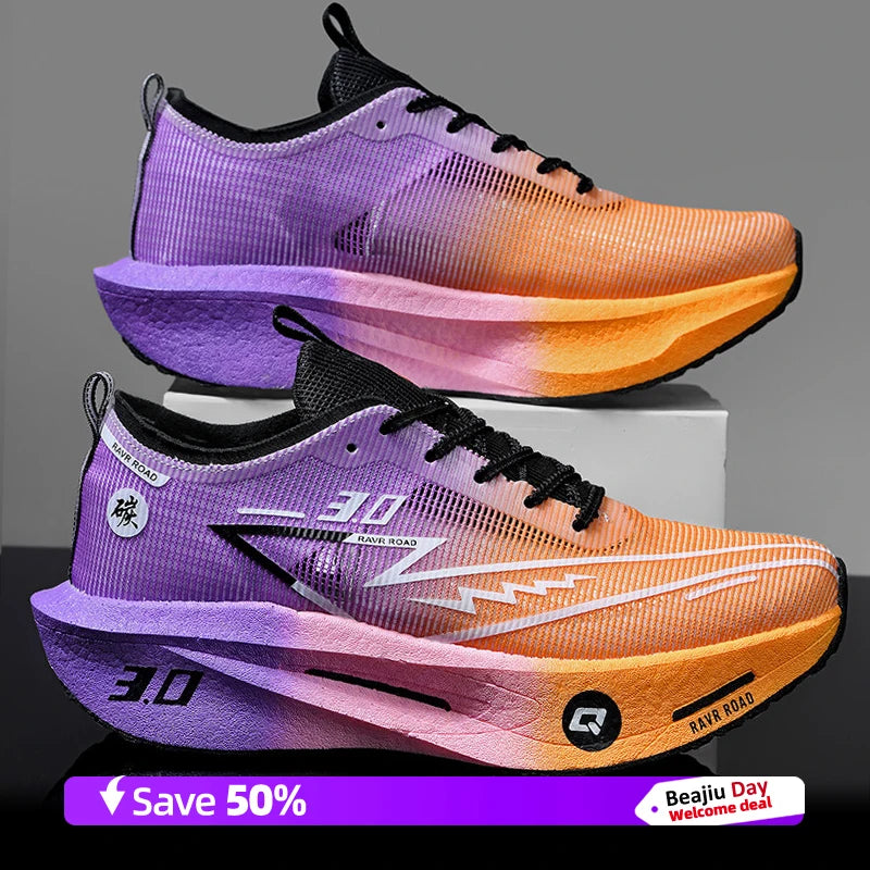 Running Shoes Training Speciality Marathon Men Sports Breathable Lightweight Women's Comfortable Nonskid Leisure Sneakers