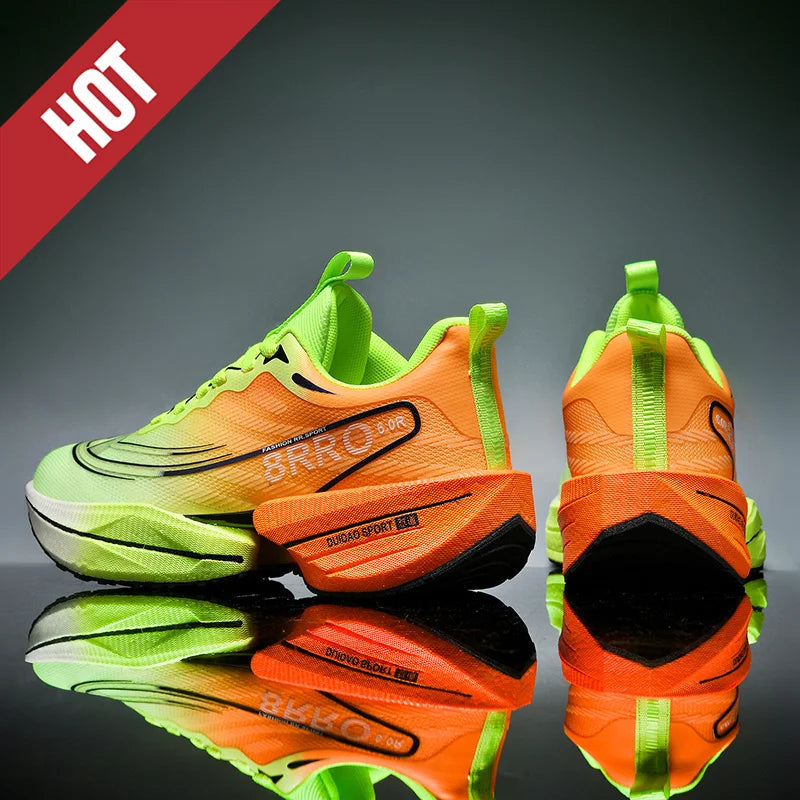 NEW Men Sports Running Shoes Off Marathon Breathable Light Comfortable Women Athletic Sneakers Jogging Tenis Air Cushion