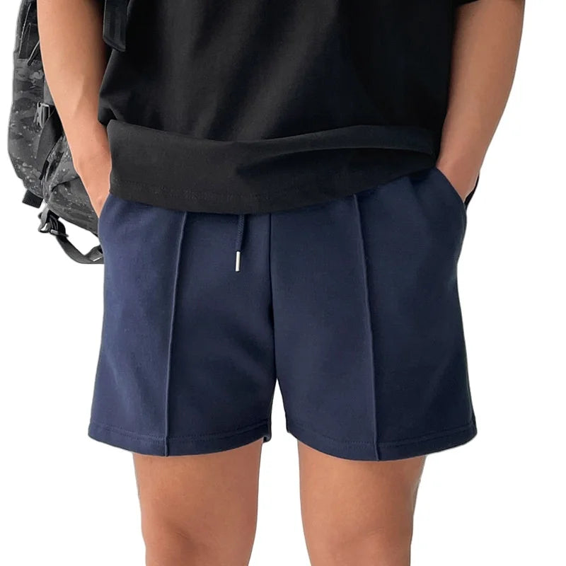 Men Summer Cotton Shorts Loose Casual Running Shorts Breathable Gym Beach Shorts Training Sport Basketball Shorts Man Clothing