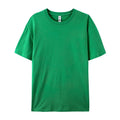 100% Cotton Solid Color T-Shirts Men Woman Short Sleeve Fashion Brand Trend Casual Soft Clothing Tees Breathable Summer Tops