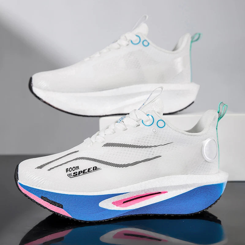 Men Running Shoes 2026 NEW Sports Marathon Breathable Light Comfortable Women Athletic Sneakers Gym Jogging Tenis Air Cushion