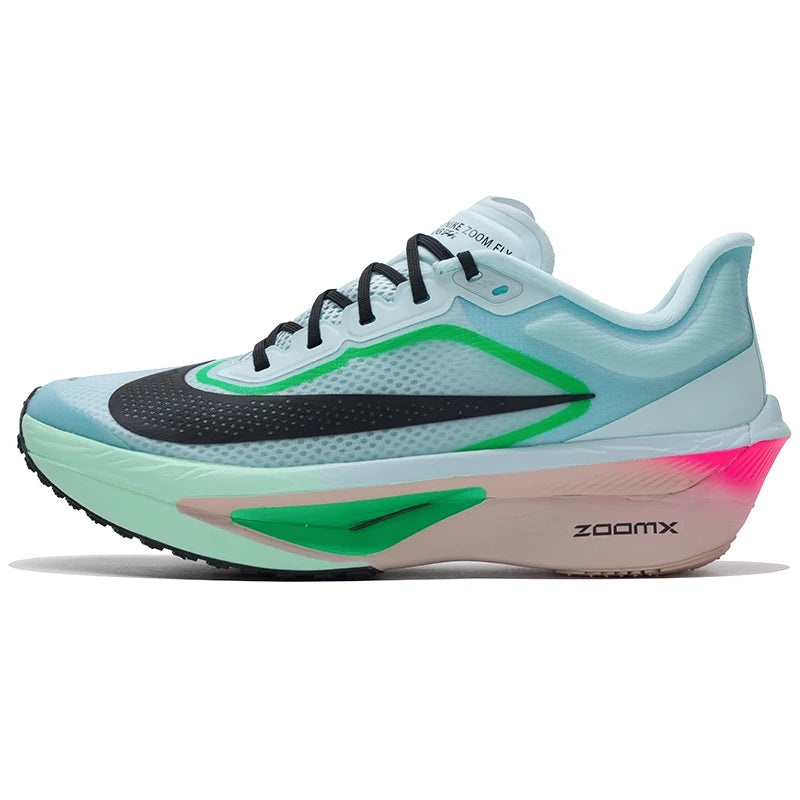 Nike Men's Shoes Zoom Fly 6 Sports Shoes Carbon Plate Running Shoes Cushioning Lightweight Racing Running Shoes