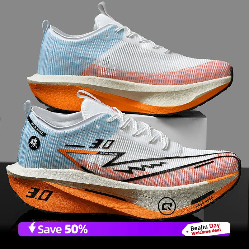 Running Shoes Training Speciality Marathon Men Sports Breathable Lightweight Women's Comfortable Nonskid Leisure Sneakers