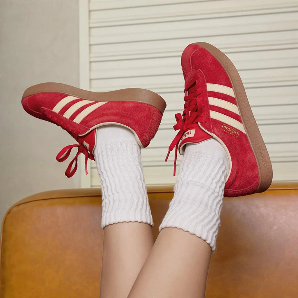 Adidas genuine VL COURT CLASSIC Unisex Suede Sneakers KK3774