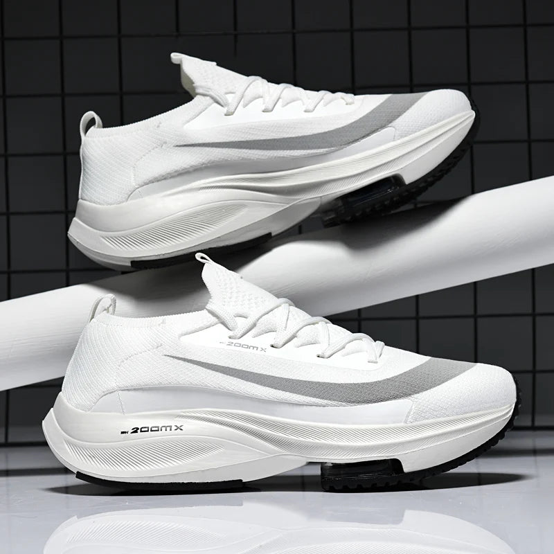Marathon Men Running Shoes Breathable Outdoor Sports Shoes Lightweight Sneakers Women Comfortable Athletic Training Footwear