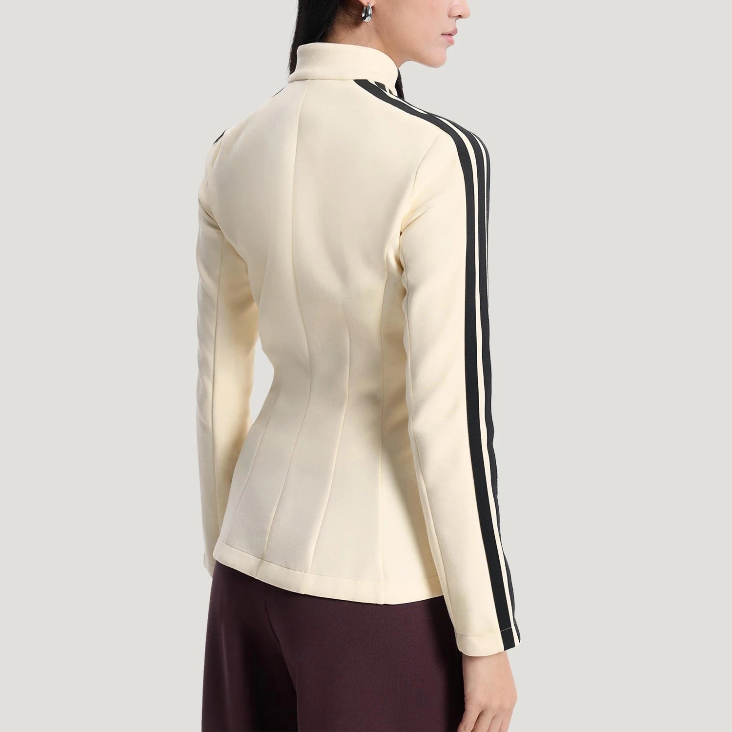 Adidas genuine spring women's new Chinese casual fashion slim fit jacket HY2129
