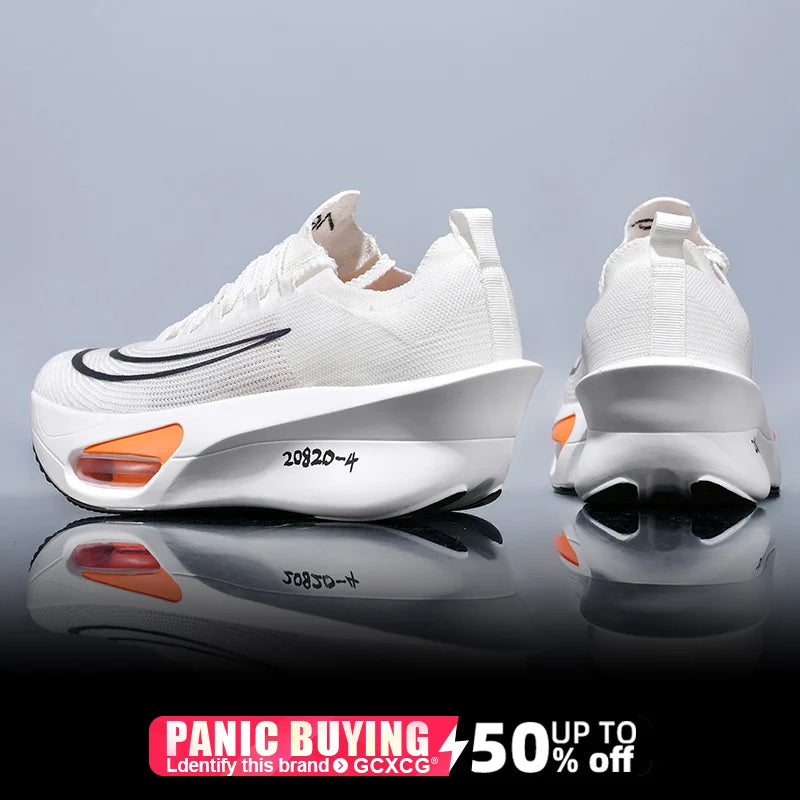 Air cushion Running Shoes Marathon Speciality Men Sports Breathable Lightweight Women's Comfortable Athletic Nonskid Sneakers