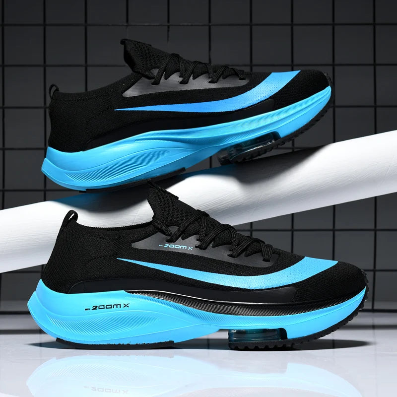 Marathon Men Running Shoes Breathable Outdoor Sports Shoes Lightweight Sneakers Women Comfortable Athletic Training Footwear