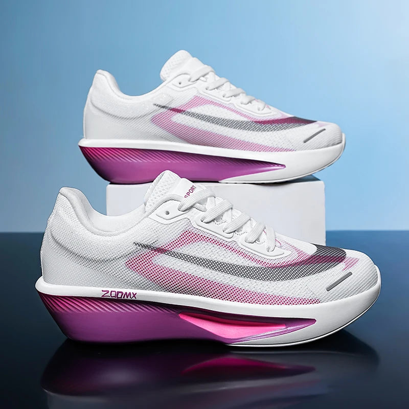 2026 New Marathon Men Running Shoes Breathable Outdoor Sports Shoes Lightweight Sneakers Comfortable Athletic Training Footwear