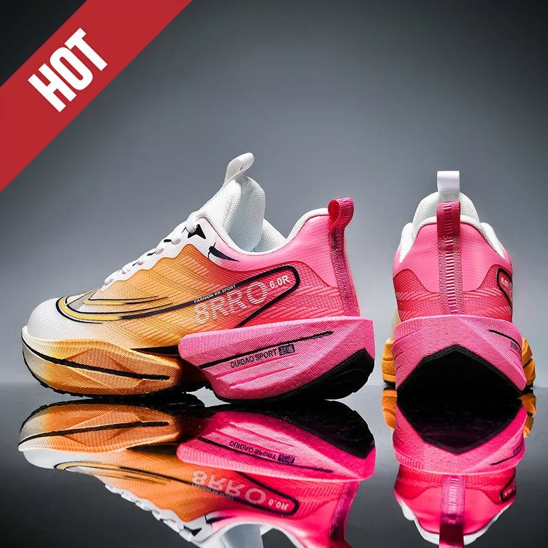 NEW Men Sports Running Shoes Off Marathon Breathable Light Comfortable Women Athletic Sneakers Jogging Tenis Air Cushion